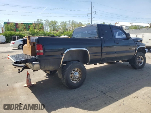 2001 Dodge 2500 with VIN 1B7KF23W21J565543, listed as a Copart auction lot 54488005 with 85,952 mi miles and Salvage Title. Bid and sale history available at carsss.com. Image 3.