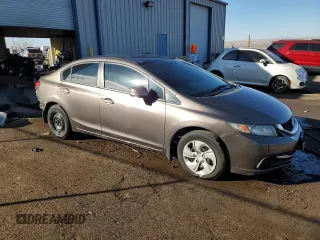 2013 Honda Civic LX z VIN 2HGFB2F55DH547318, wystawiony jako Copart lot #88117425 z przebiegiem 130 428 mil mil oraz Szkoda całkowita • Salvage title. Historia ofert i sprzedaży dostępna na DreamBid. Obrazek 4.