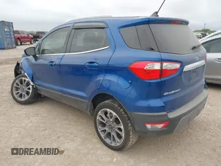 2020 Ford EcoSport Titanium z VIN MAJ6S3KL5LC313843, wystawiony jako IAAI lot #42029332 z przebiegiem 61 412 mil mil oraz . Historia ofert i sprzedaży dostępna na DreamBid. Obrazek 3.