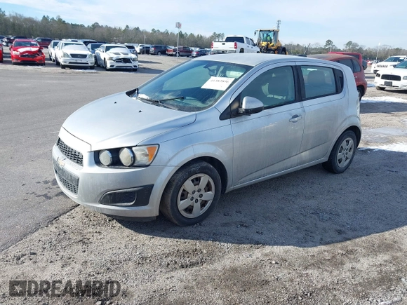 2015 Chevrolet Sonic LS with VIN 1G1JA6SH9F4128237, listed as a IAAI auction lot 41383896 with 215,524 mi miles and . Bid and sale history available at DreamBid. Image 2.