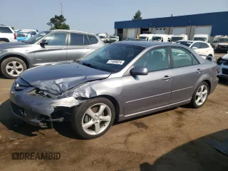 2007 Mazda 6 S Sport VE with VIN 1YVHP80D775M07725, listed as a Copart auction lot 71595624 with 107,165 mi miles and Clean Title. Bid and sale history available at DreamBid. Image 1.