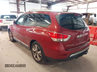 2014 Nissan Pathfinder Platinum с VIN 5N1AR2MM5EC727266, выставлен на аукционе IAAI как лот 41494420 с пробегом 214 646 миль миль и . История ставок и продаж доступна на DreamBid. Изображение 3.