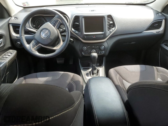 2015 Jeep Cherokee Latitude with VIN 1C4PJLCB0FW517122, listed as a Copart auction lot 53063205 with 0 mi miles and Salvage Title. Bid and sale history available at carsss.com. Image 8.