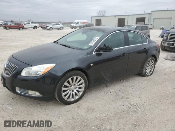 2011 Buick Regal CXL RL4 with VIN W04GS5EC2B1113450, listed as a Copart auction lot 47686795 with 176,956 mi miles and Clean Title. Bid and sale history available at carsss.com. Image 1.