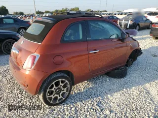 2012 FIAT 500 Pop with VIN 3C3CFFDR5CT209902, listed as a Copart auction lot 71646854 with 0 mi miles and Salvage Title. Bid and sale history available at carsss.com. Image 3.
