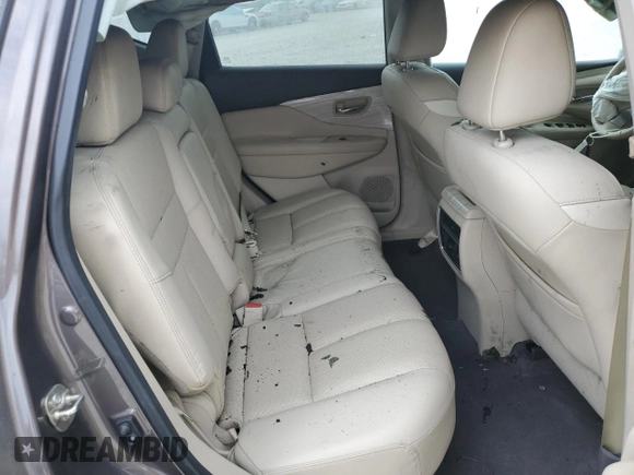 2016 Nissan Murano SL z VIN 5N1AZ2MG2GN141044, wystawiony jako Copart lot #53510865 z przebiegiem Nie podano mil oraz Szkoda całkowita • Salvage title. Historia ofert i sprzedaży dostępna na DreamBid. Obrazek 11.