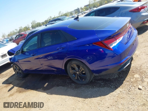 2023 Hyundai Elantra SEL with VIN KMHLM4AG1PU484361, listed as a IAAI auction lot 41986634 with 39,230 mi miles and . Bid and sale history available at DreamBid. Image 15.