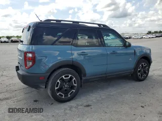 2022 Ford Bronco Sport Outer Banks with VIN 3FMCR9C68NRD92283, listed as a Copart auction lot 61056765 with 13,681 mi miles and Salvage title. Bid and sale history available at DreamBid. Image 3.