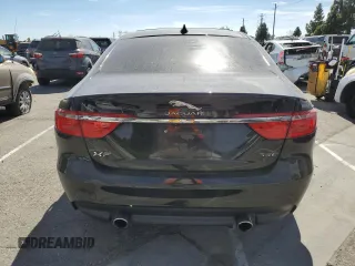 2017 Jaguar XF 35t Premium with VIN SAJBD4BV6HCY28336, listed as a Copart auction lot 76630724 with 52,593 mi miles and Salvage Title. Bid and sale history available at carsss.com. Image 6.