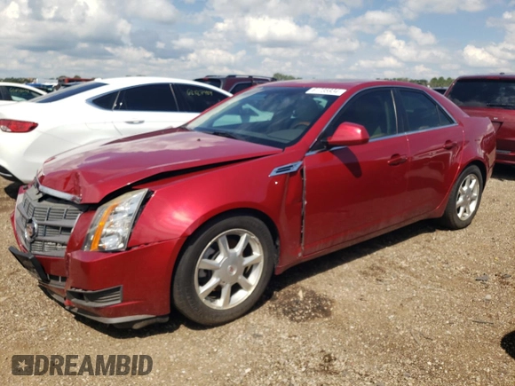 2009 Cadillac CTS AWD w/1SA with VIN 1G6DG577X90108669, listed as a Copart auction lot 61735934 with Not Provided miles and Salvage Title. Bid and sale history available at carsss.com. Image 1.