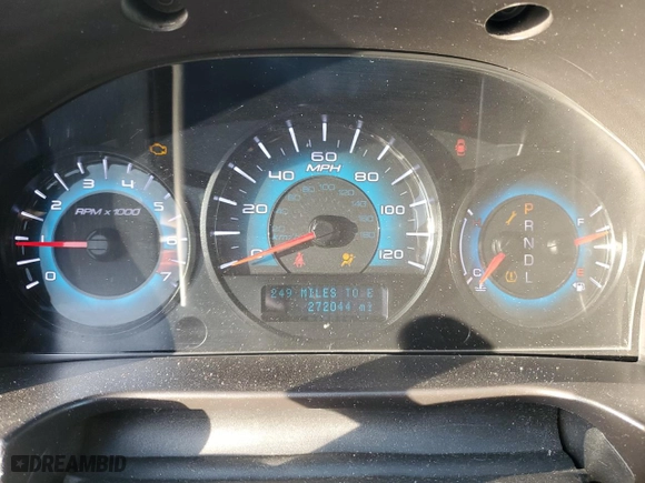 2011 Ford Fusion SE with VIN 3FAHP0HA9BR195987, listed as a Copart auction lot 48784235 with 272,044 mi miles and Clean Title. Bid and sale history available at carsss.com. Image 9.