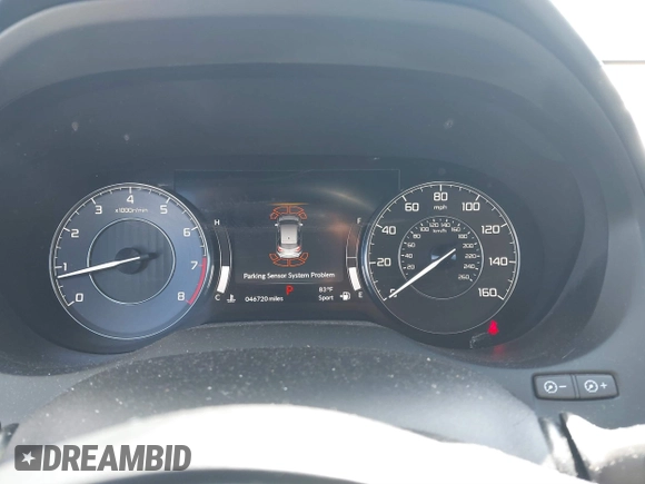 2021 Acura RDX Technology with VIN 5J8TC1H50ML014819, listed as a IAAI auction lot 41684916 with 46,720 mi miles and . Bid and sale history available at DreamBid. Image 7.