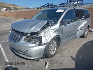 2012 Chrysler Town & Country Touring-L with VIN 2C4RC1CG4CR227280, listed as a IAAI auction lot 41950428 with 1 mi miles. Bid and sale history available at carsss.com. Image 2.