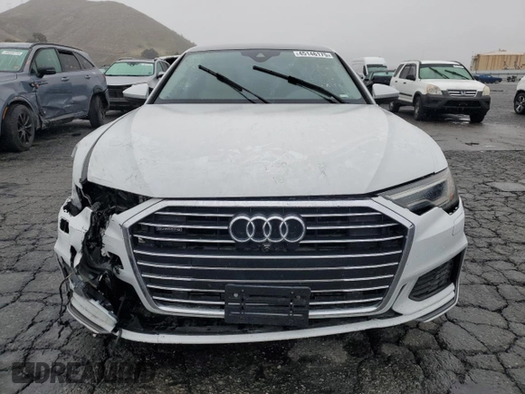 2019 Audi A6 Premium Plus with VIN WAUL2AF21KN065741, listed as a Copart auction lot 45146175 with 27,726 mi miles and Salvage Title. Bid and sale history available at carsss.com. Image 5.