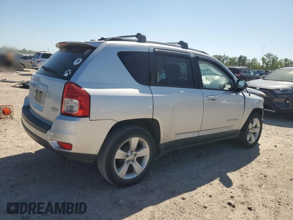 2011 Jeep Compass Latitude with VIN 1J4NT1FB5BD260783, listed as a Copart auction lot 52233525 with 108,018 mi miles and Salvage Title. Bid and sale history available at carsss.com. Image 3.