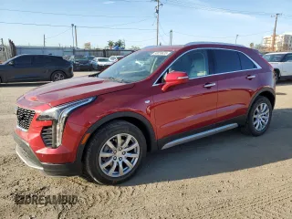 2023 Cadillac XT4 FWD Premium Luxury with VIN 1GYFZCR43PF158499, listed as a Copart auction lot 50039635 with 9,497 mi miles and Salvage Title. Bid and sale history available at carsss.com. Image 1.