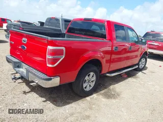 2009 Ford F-150 XL with VIN 1FTRW12849FA61618, listed as a IAAI auction lot 42486986 with 206,537 mi miles and . Bid and sale history available at DreamBid. Image 4.