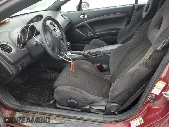 2007 Mitsubishi Eclipse GS with VIN 4A3AL25F47E061575, listed as a Copart auction lot 47517875 with 171,747 mi miles and Salvage Title. Bid and sale history available at DreamBid. Image 7.