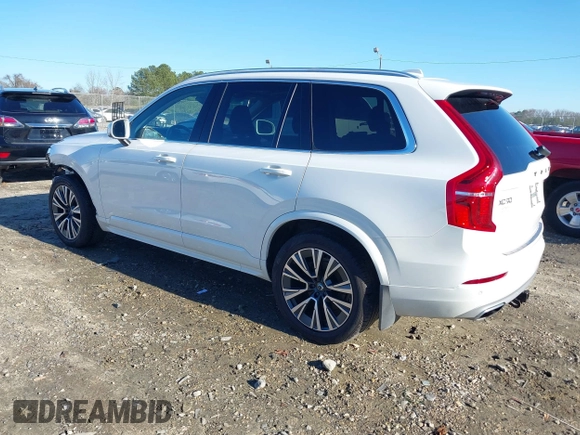 2021 Volvo XC90 Momentum with VIN YV4102PK4M1678500, listed as a IAAI auction lot 41185134 with 54,373 mi miles. Bid and sale history available at carsss.com. Image 3.
