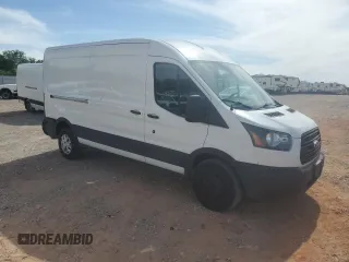 2019 Ford Transit z VIN 1FTYR2CM6KKA28265, wystawiony jako Copart lot #56937345 z przebiegiem 106 541 mil mil oraz Szkoda całkowita • Salvage title. Historia ofert i sprzedaży dostępna na DreamBid. Obrazek 4.