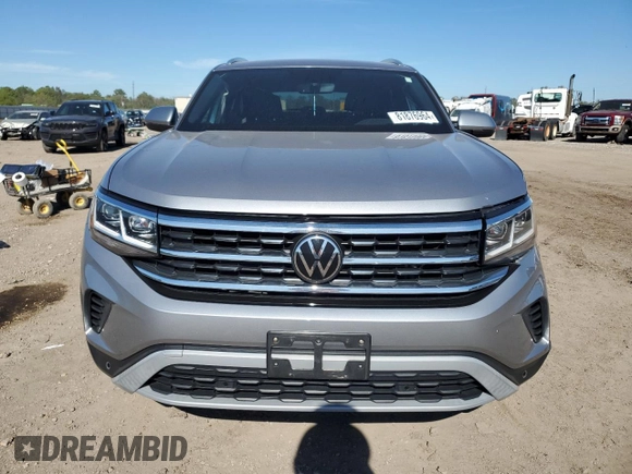 2023 Volkswagen Atlas SE with VIN 1V2JE2CA5PC209957, listed as a Copart auction lot 81876964 with 11,022 mi miles and Salvage title. Bid and sale history available at DreamBid. Image 5.