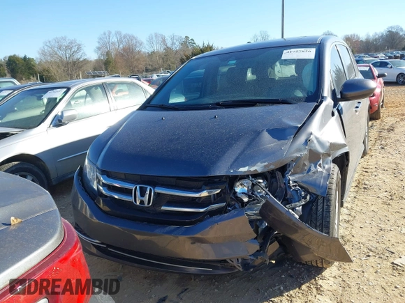 2016 Honda Odyssey EX-L with VIN 5FNRL5H63GB063528, listed as a IAAI auction lot 41757826 with 137,355 mi miles and . Bid and sale history available at DreamBid. Image 12.