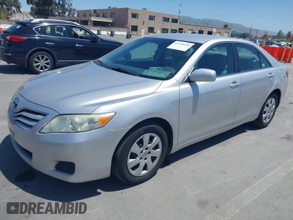 2011 Toyota Camry LE with VIN 4T4BF3EK1BR135553, listed as a IAAI auction lot 42196444 with 233,044 mi miles and . Bid and sale history available at carsss.com. Image 2.