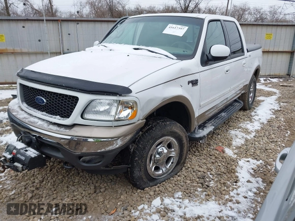 2002 Ford F-150 XLT with VIN 1FTRW08L12KA67332, listed as a IAAI auction lot 41617397 with 41,099 mi miles. Bid and sale history available at carsss.com. Image 17.