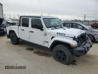 2022 Jeep Gladiator Willys Sport z VIN 1C6HJTAG8NL174800, wystawiony jako Copart lot #46786905 z przebiegiem 28 527 mil mil oraz Szkoda całkowita • Salvage title. Historia ofert i sprzedaży dostępna na DreamBid. Obrazek 4.