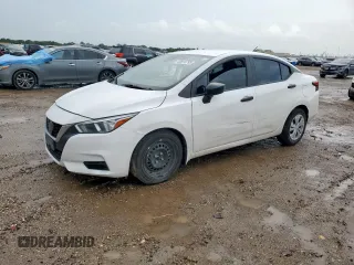 2021 Nissan Versa S with VIN 3N1CN8DVXML895737, listed as a Copart auction lot 60510795 with 47,272 mi miles and Salvage title. Bid and sale history available at DreamBid. Image 1.