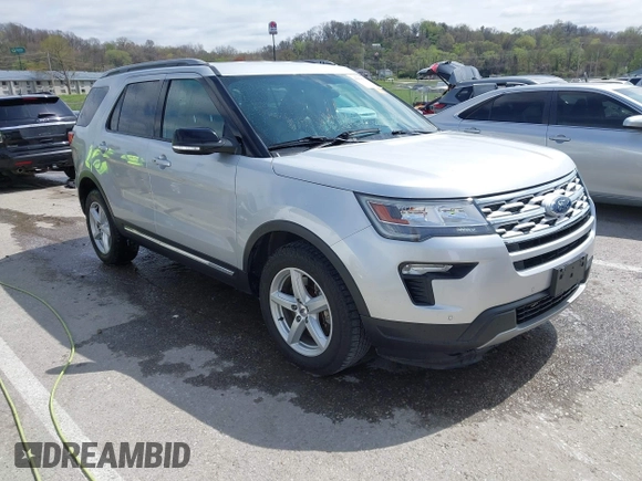 2018 Ford Explorer XLT with VIN 1FM5K7D86JGC27318, listed as a IAAI auction lot 41923567 with 120,333 mi miles and . Bid and sale history available at DreamBid. Image 1.