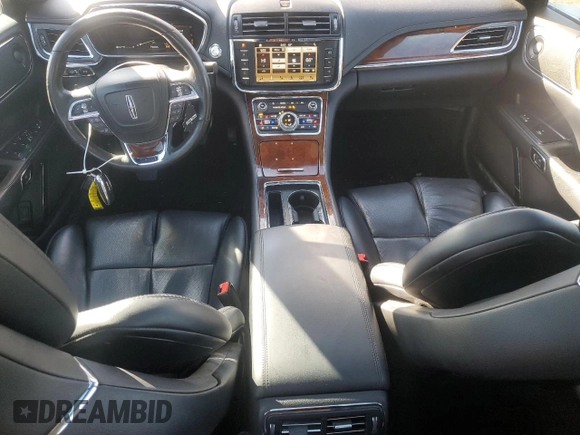2019 Lincoln Continental Reserve with VIN 1LN6L9NC7K5604445, listed as a Copart auction lot 45735245 with 75,903 mi miles and Salvage Title. Bid and sale history available at DreamBid. Image 8.