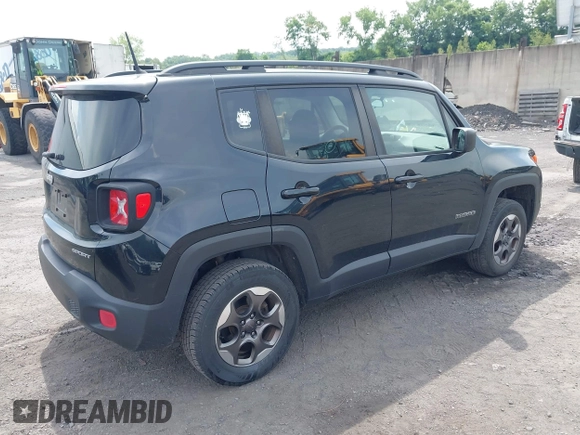2017 Jeep Renegade Sport z VIN ZACCJBABXHPF35851, wystawiony jako IAAI lot #42705605 z przebiegiem 141 831 mil mil oraz . Historia ofert i sprzedaży dostępna na DreamBid. Obrazek 4.
