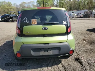 2015 Kia Soul + with VIN KNDJP3A57F7774581, listed as a Copart auction lot 53525905 with 126,763 mi miles and Salvage Title. Bid and sale history available at carsss.com. Image 6.