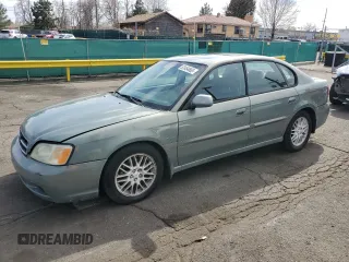 2004 Subaru Legacy Sedan (Natl) L with VIN 4S3BE625X47208695, listed as a Copart auction lot 52454665 with 161,122 mi miles and Salvage Title. Bid and sale history available at carsss.com. Image 1.