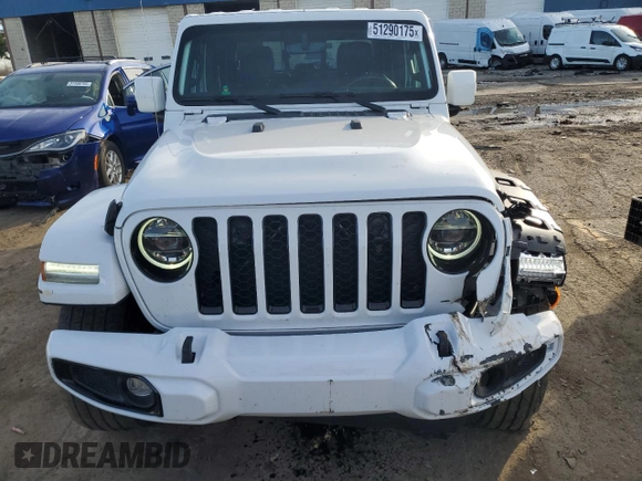 2022 Jeep Gladiator High Altitude z VIN 1C6HJTFG4NL102310, wystawiony jako Copart lot #51290175 z przebiegiem 19 546 mil mil oraz Szkoda całkowita • Salvage title. Historia ofert i sprzedaży dostępna na DreamBid. Obrazek 5.