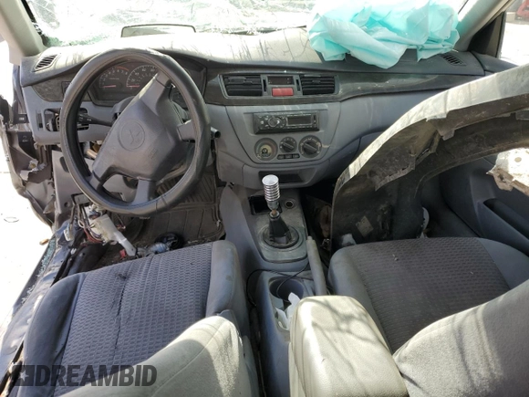 2003 Mitsubishi Lancer ES with VIN JA3AJ26E83U087836, listed as a Copart auction lot 76821274 with 0 mi miles and Salvage Title. Bid and sale history available at carsss.com. Image 8.