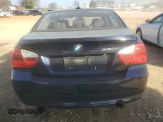 2008 BMW 3 Series 335i with VIN WBAVB77538NM05405, listed as a Copart auction lot 46703755 with 0 mi miles and Salvage Title. Bid and sale history available at carsss.com. Image 6.
