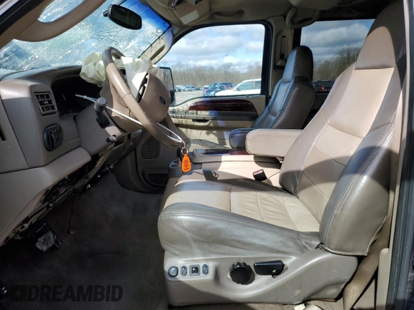 2004 Ford Excursion Eddie Bauer with VIN 1FMSU45P74ED41183, listed as a Copart auction lot 51973575 with 175,632 mi miles and Salvage Title. Bid and sale history available at DreamBid. Image 7.
