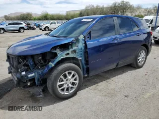 2023 Chevrolet Equinox LS z VIN 3GNAXHEG4PL180303, wystawiony jako Copart lot #52348925 z przebiegiem 40 821 mil mil oraz Szkoda całkowita • Salvage title. Historia ofert i sprzedaży dostępna na DreamBid. Obrazek 1.