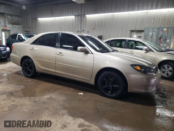 2006 Toyota Camry STD with VIN 4T1BE32K86U690782, listed as a Copart auction lot 52174935 with 120,350 mi miles and Salvage Title. Bid and sale history available at DreamBid. Image 4.