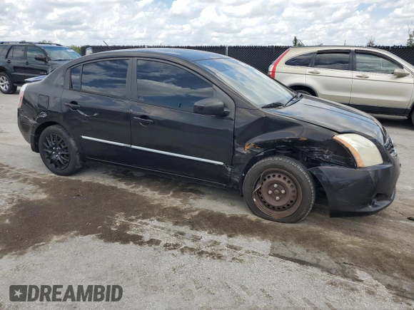 2012 Nissan Sentra S with VIN 3N1AB6AP5CL642270, listed as a Copart auction lot 63668275 with 154,306 mi miles and Salvage title. Bid and sale history available at DreamBid. Image 4.