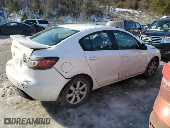 2011 Mazda 3 i Touring with VIN JM1BL1VF1B1357056, listed as a Copart auction lot 87734455 with 142,103 mi miles and Salvage Title. Bid and sale history available at carsss.com. Image 3.