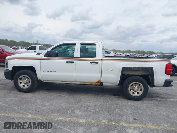 2016 Chevrolet Silverado 1500 Work Truck with VIN 1GCVKNEC2GZ217023, listed as a IAAI auction lot 41759624 with 273,940 mi miles. Bid and sale history available at carsss.com. Image 14.