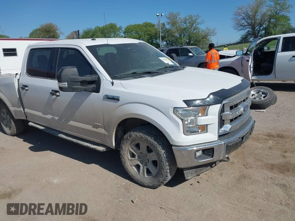 2017 Ford F-150 XL with VIN 1FTFW1EG4HKD98317, listed as a IAAI auction lot 42238325 with 124,494 mi miles and . Bid and sale history available at DreamBid. Image 1.