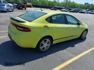 2013 Dodge Dart SXT with VIN 1C3CDFBA6DD175995, listed as a IAAI auction lot 41978901 with 197,608 mi miles. Bid and sale history available at carsss.com. Image 4.