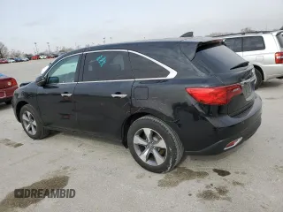 2016 Acura MDX with VIN 5FRYD3H28GB019291, listed as a Copart auction lot 49167515 with 133,164 mi miles and Clean Title. Bid and sale history available at carsss.com. Image 2.
