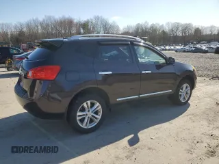 2012 Nissan Rogue SV with VIN JN8AS5MVXCW352946, listed as a Copart auction lot 53124875 with 99,248 mi miles and Salvage Title. Bid and sale history available at carsss.com. Image 3.