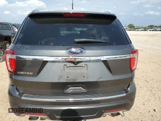 2018 Ford Explorer Limited с VIN 1FM5K7F81JGC26512, выставлен на аукционе Copart как лот 54957005 с пробегом 159 925 миль миль и Списание • Salvage title. История ставок и продаж доступна на DreamBid. Изображение 6.