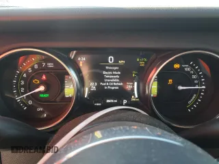 2021 Jeep Wrangler Unlimited Sahara с VIN 1C4JJXP60MW800921, выставлен на аукционе Copart как лот 46296935 с пробегом 28 474 миль миль и Списание • Salvage title. История ставок и продаж доступна на DreamBid. Изображение 9.
